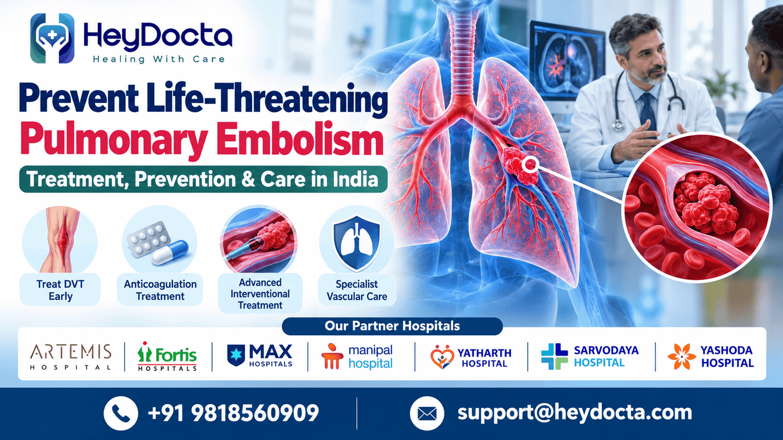 Prevent Life-Threatening Pulmonary Embolism