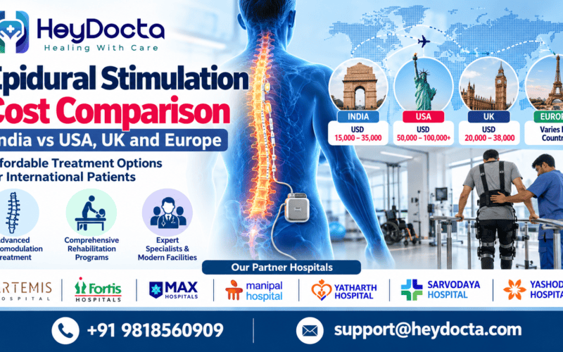 Epidural Stimulation Cost in India vs USA, UK and Europe
