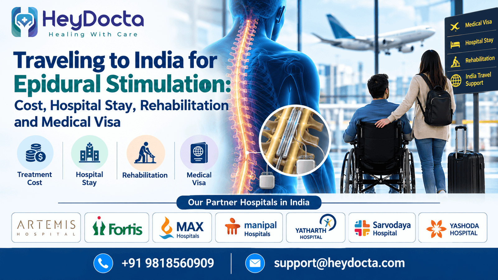 Traveling to India for Epidural Stimulation