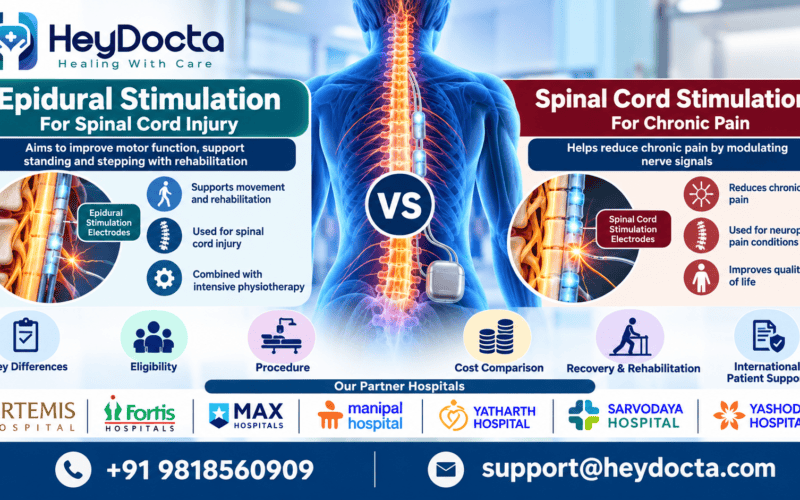 Epidural Stimulation vs Spinal Cord Stimulation