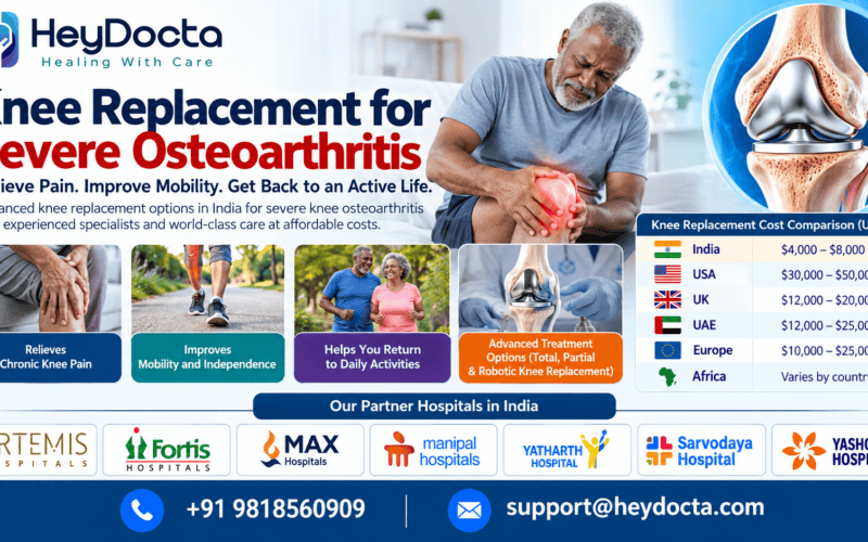 Knee Replacement for Severe Osteoarthritis