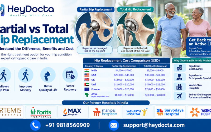 Partial vs Total Hip Replacement