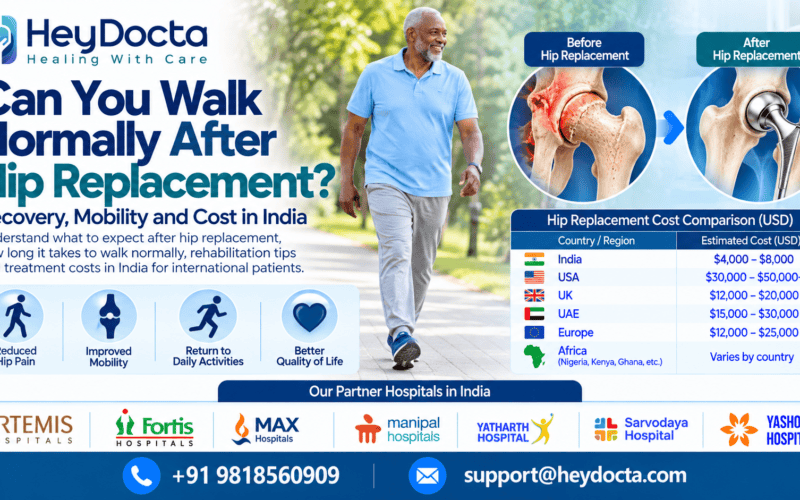 Can You Walk Normally After Hip Replacement?